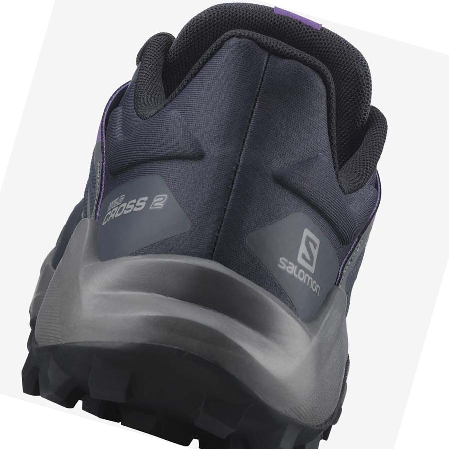 Salomon WILDCROSS 2 Kadın Patika Koşu Ayakkabısı Mor | TR 2780CTV